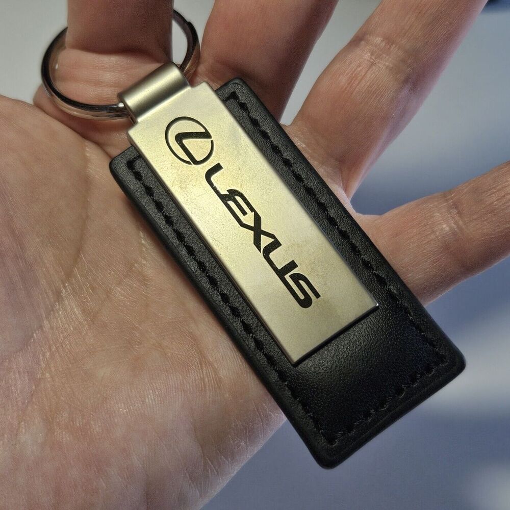 *Sale* Lexus Black Leather Key Chain